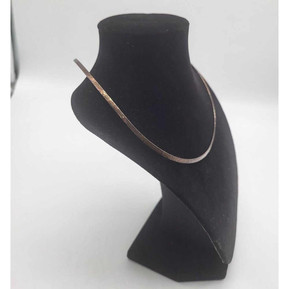 VTG James Avery Collet Neck Collar choker necklace Retired Sterling Silver 925 - Picture 2 of 9